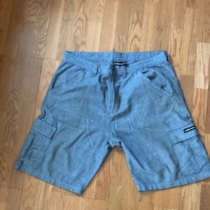 Soft hybrid jean shorts